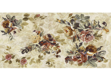 FIRENZE BAÑO FLORES 25x50